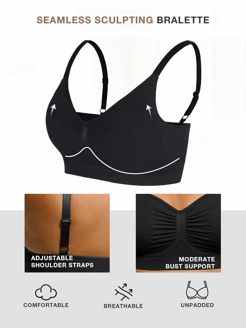 Feelin. Smooth Seamless Comfort Wireless Bra